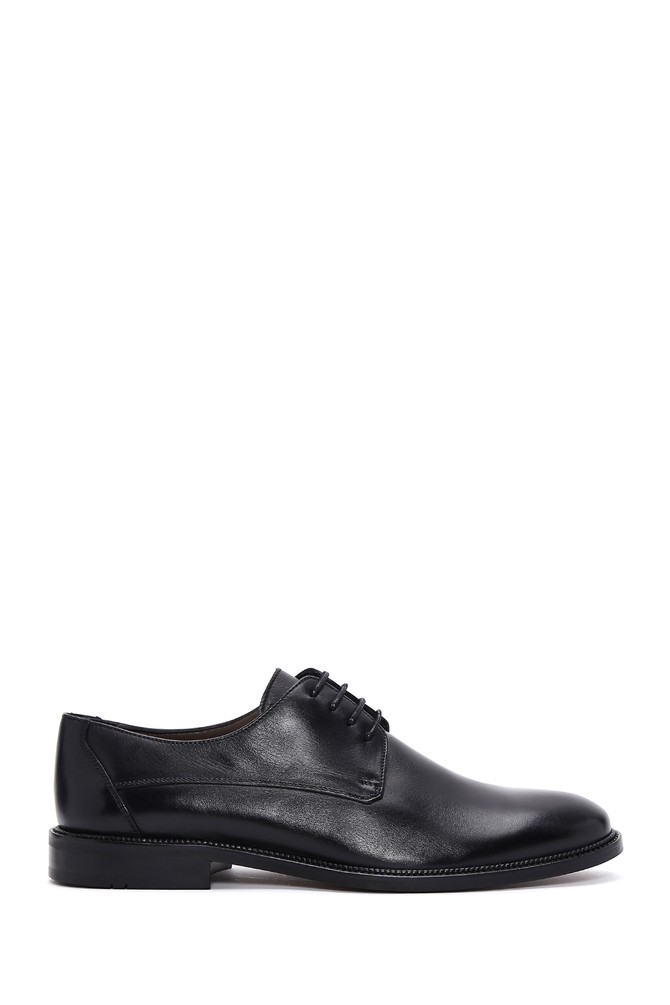 Siyah Erkek Deri Klasik AyakkabıSiyah Erkek Deri Klasik Ayakkabı - 23SFD601218